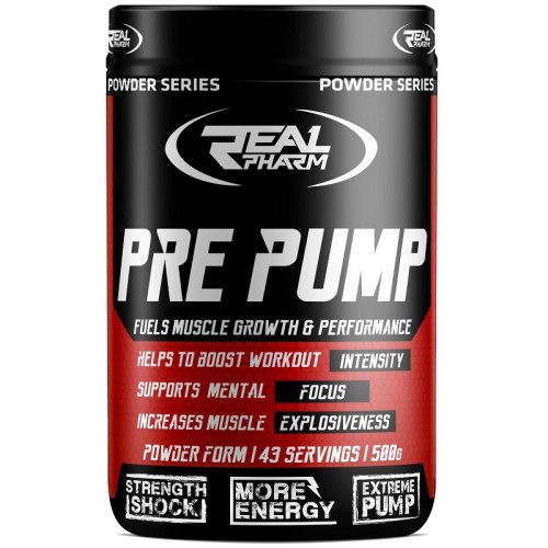 Real Pharm Pre Pump, 500 Grams